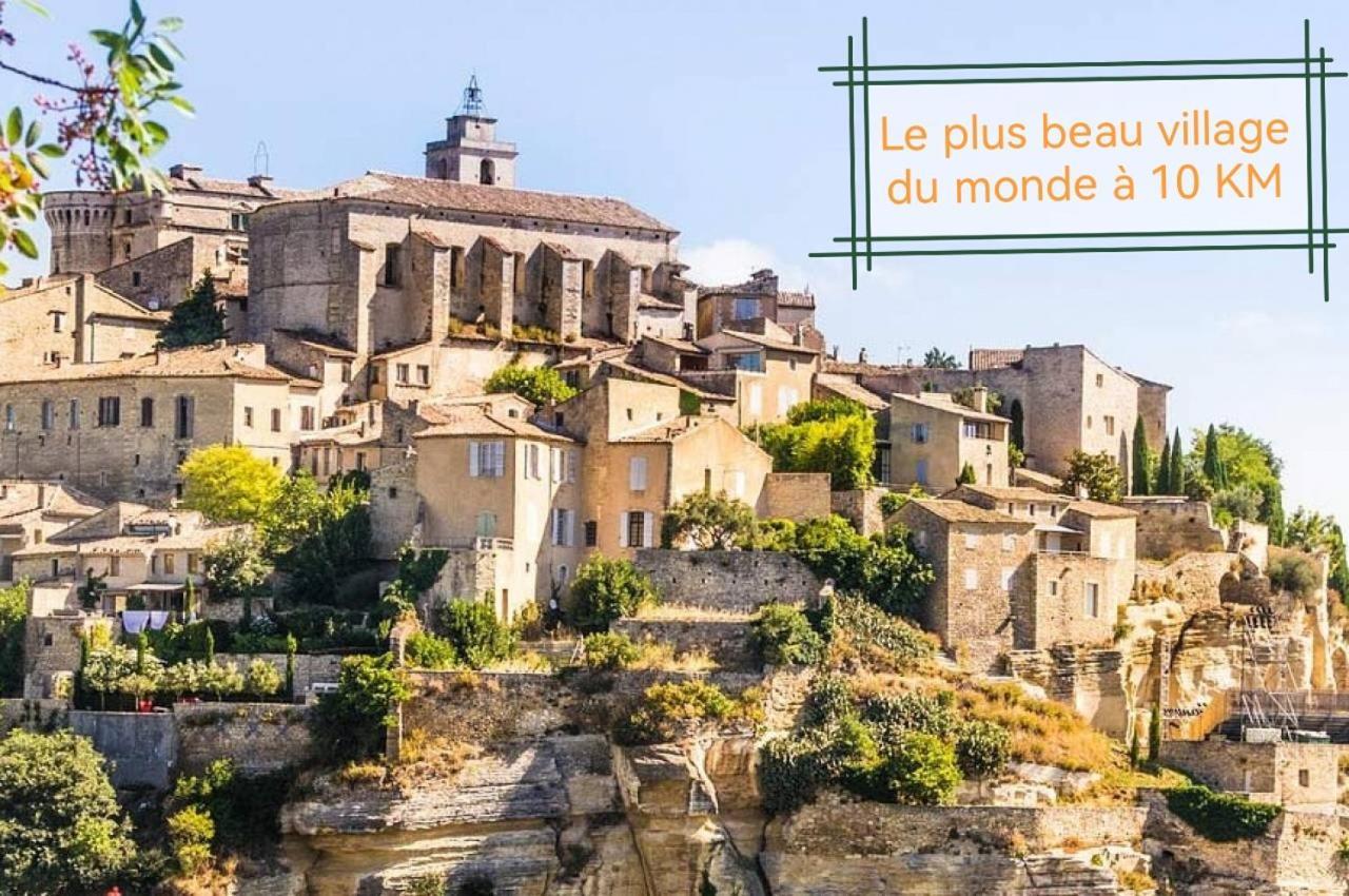 La Fee Viviane Et Michel L'Enchanteur Robion en Luberon Exterior foto